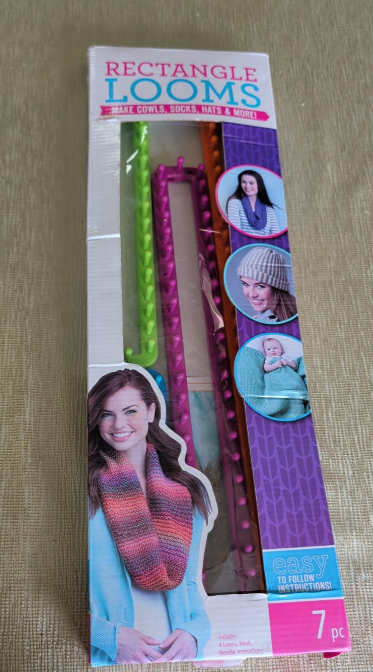 Knitting Loom, Rectangle Set - MAKE SOCKS, HATS & MORE